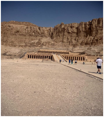 Hatshepsut’s funerary temple at Deir-Al- Bahri